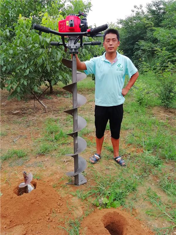 6馬力電線桿挖坑機(jī)全新升級