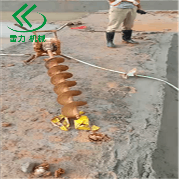 小型光伏太陽能打樁機器內徑鉆